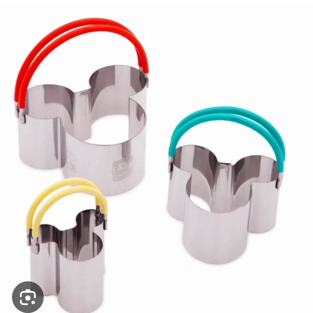 Disney Mickey Mouse Icon-shaped Cookie Cutters from the Disney Parks Mousewares